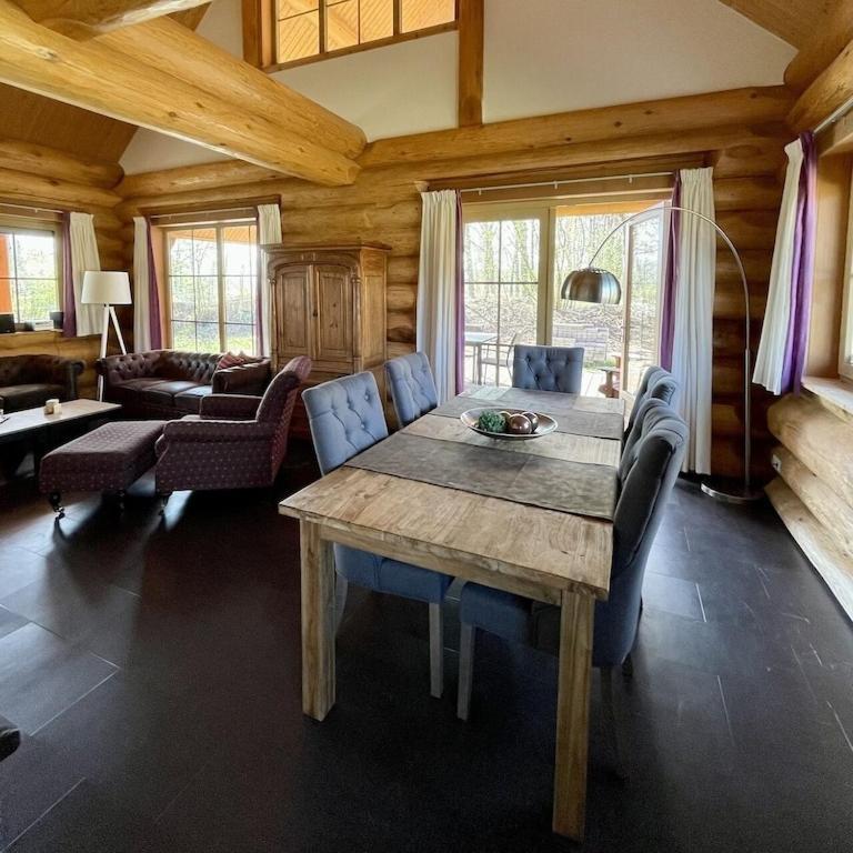 Unieke Houten Villa Met Sauna In Twente - 5P Den Ham Екстериор снимка