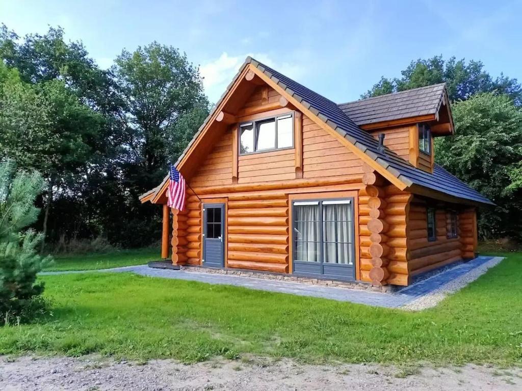Unieke Houten Villa Met Sauna In Twente - 5P Den Ham Екстериор снимка