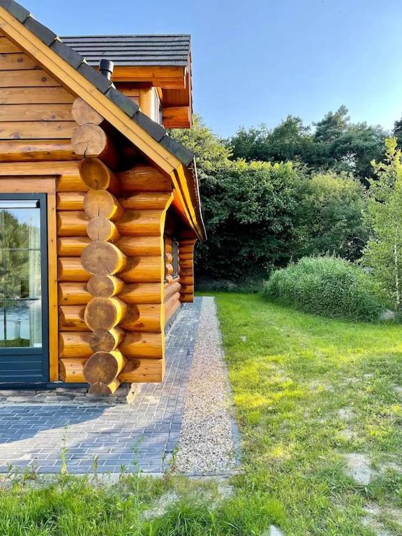 Unieke Houten Villa Met Sauna In Twente - 5P Den Ham Екстериор снимка