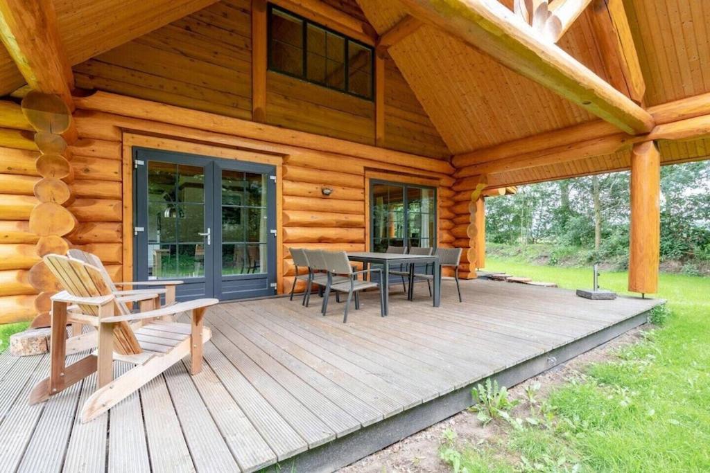 Unieke Houten Villa Met Sauna In Twente - 5P Den Ham Екстериор снимка