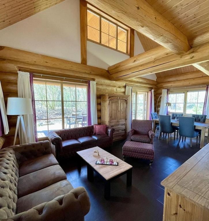 Unieke Houten Villa Met Sauna In Twente - 5P Den Ham Екстериор снимка
