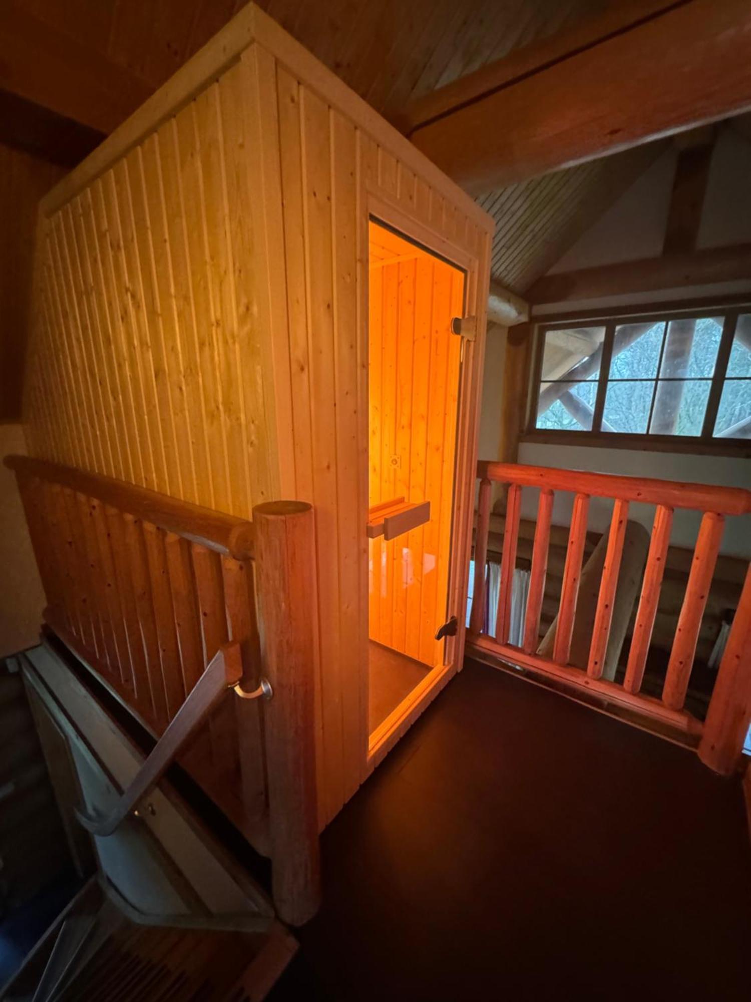 Unieke Houten Villa Met Sauna In Twente - 5P Den Ham Екстериор снимка